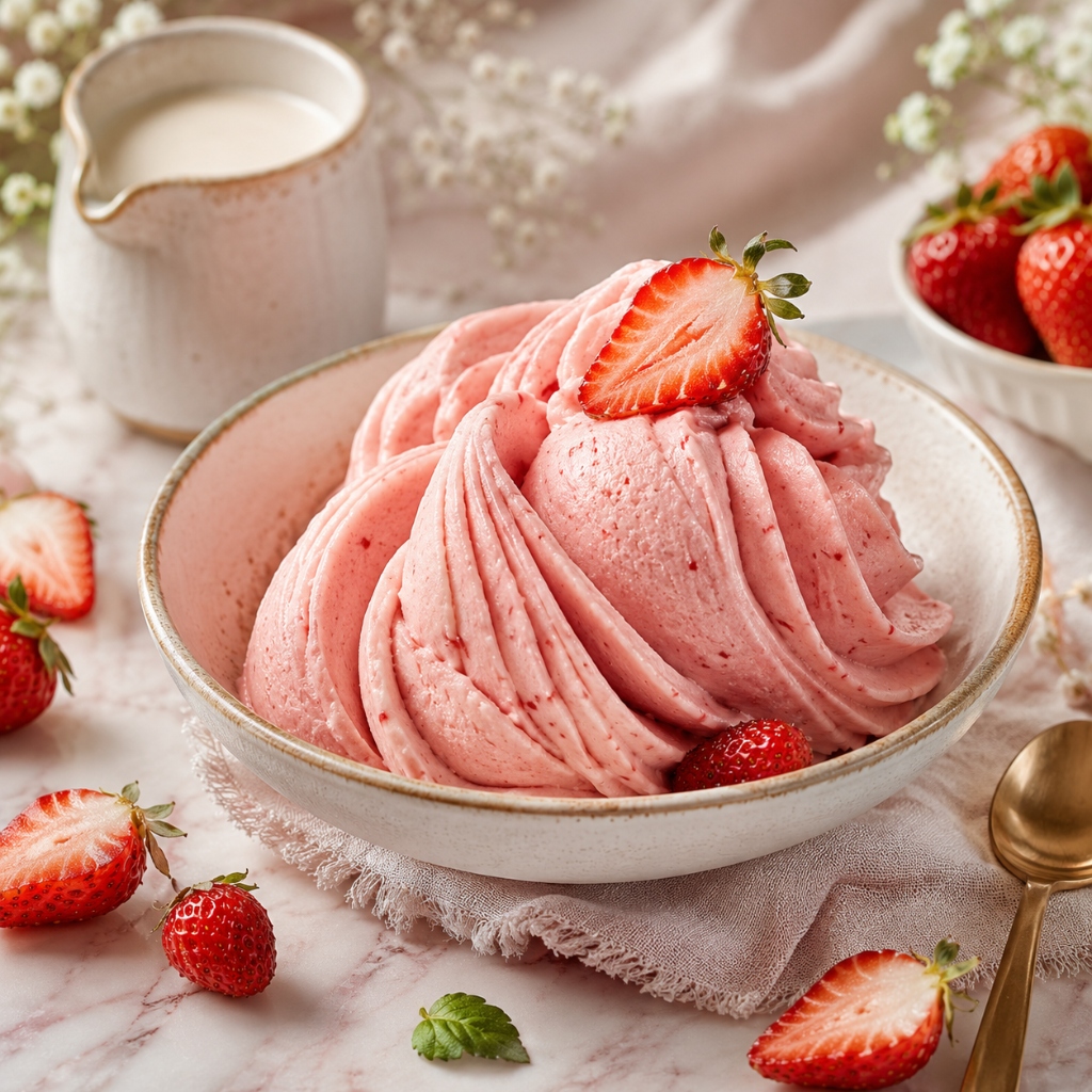 Gelato de Morango